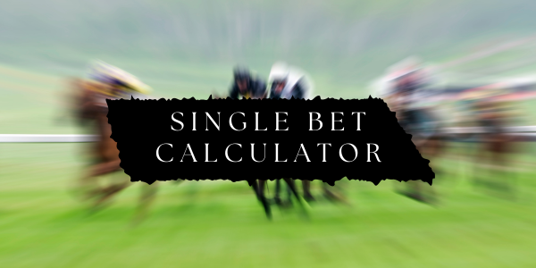 single bet calcualtor