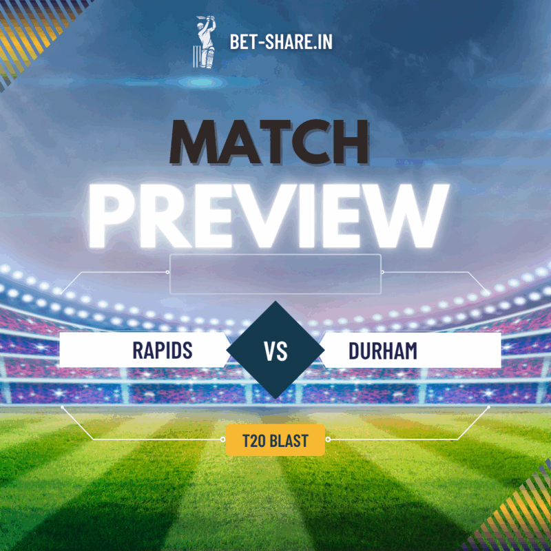 Read more about the article Worcestershire Rapids vs Durham 17th June Blast Preview, Predictions and Dream 11
