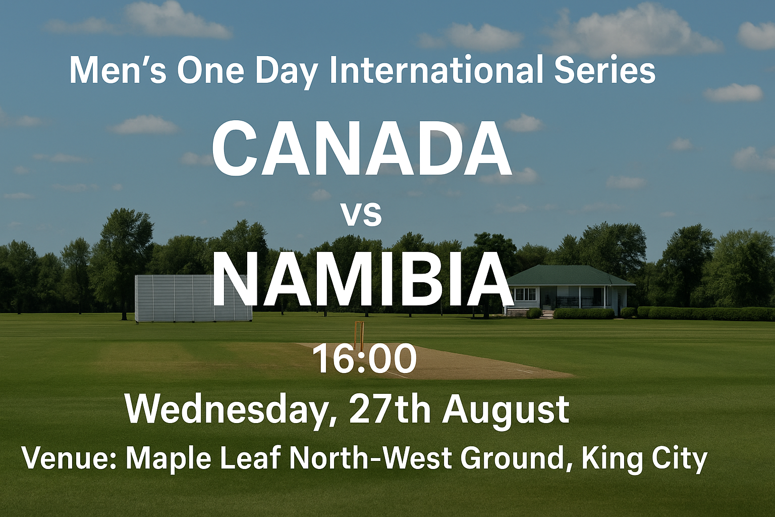 Read more about the article Canada v Namibia – 27 August – Preview & Prediction