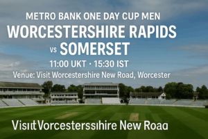 Rapids v Somerset 31st Aug 25