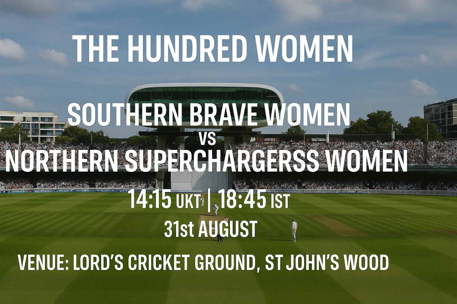 Read more about the article Southern Brave Women v Northern Superchargers Women – 31 August – Preview & Prediction