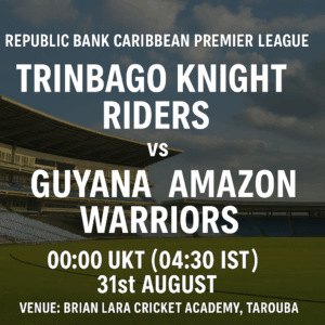 TKR v GAW 31st Aug 25