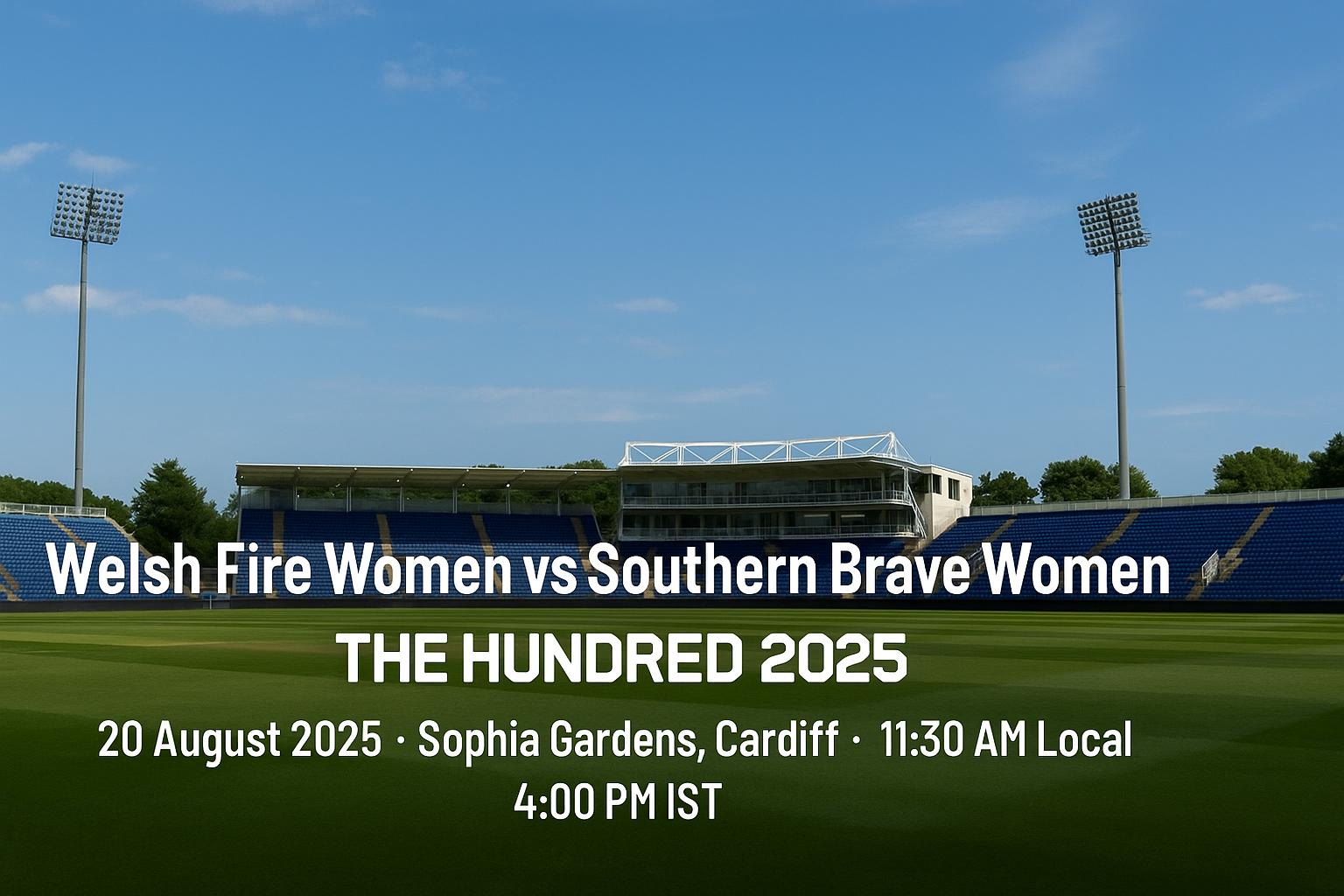 Read more about the article Welsh Fire Women vs Southern Brave Women – 20th August – Preview & Prediction