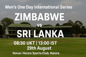 Zimbabwe v Sri Lanka 29th Aug