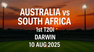 Australia vs South Africa 1st T20I Darwin 10 Aug 2025 preview