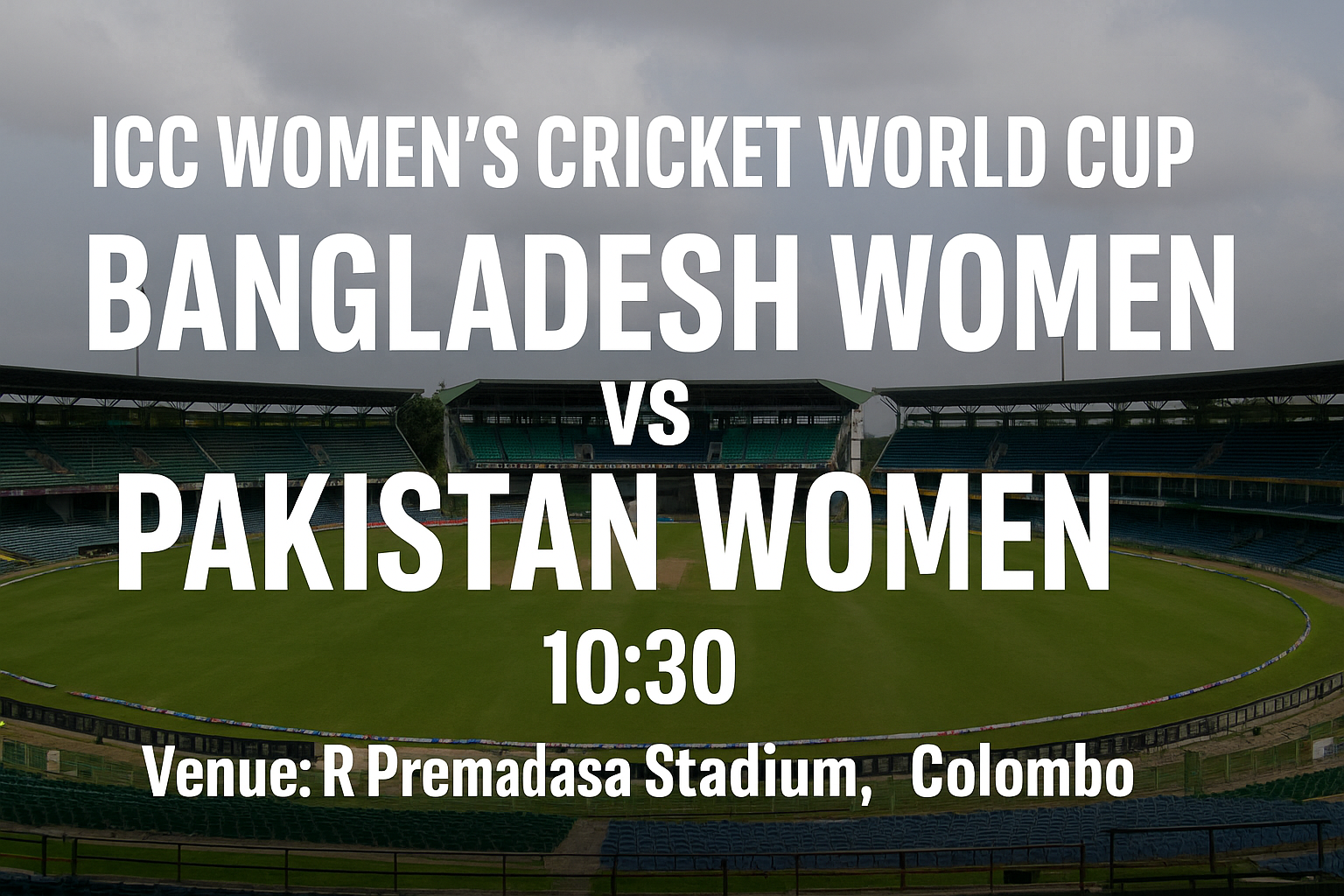 Read more about the article Bangladesh Women v Pakistan Women – 2 October – Preview & Prediction