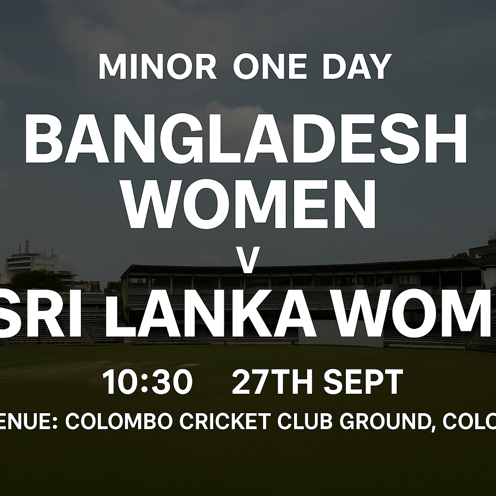 Read more about the article Bangladesh Women v Sri Lanka Women – 27 September – Preview & Prediction