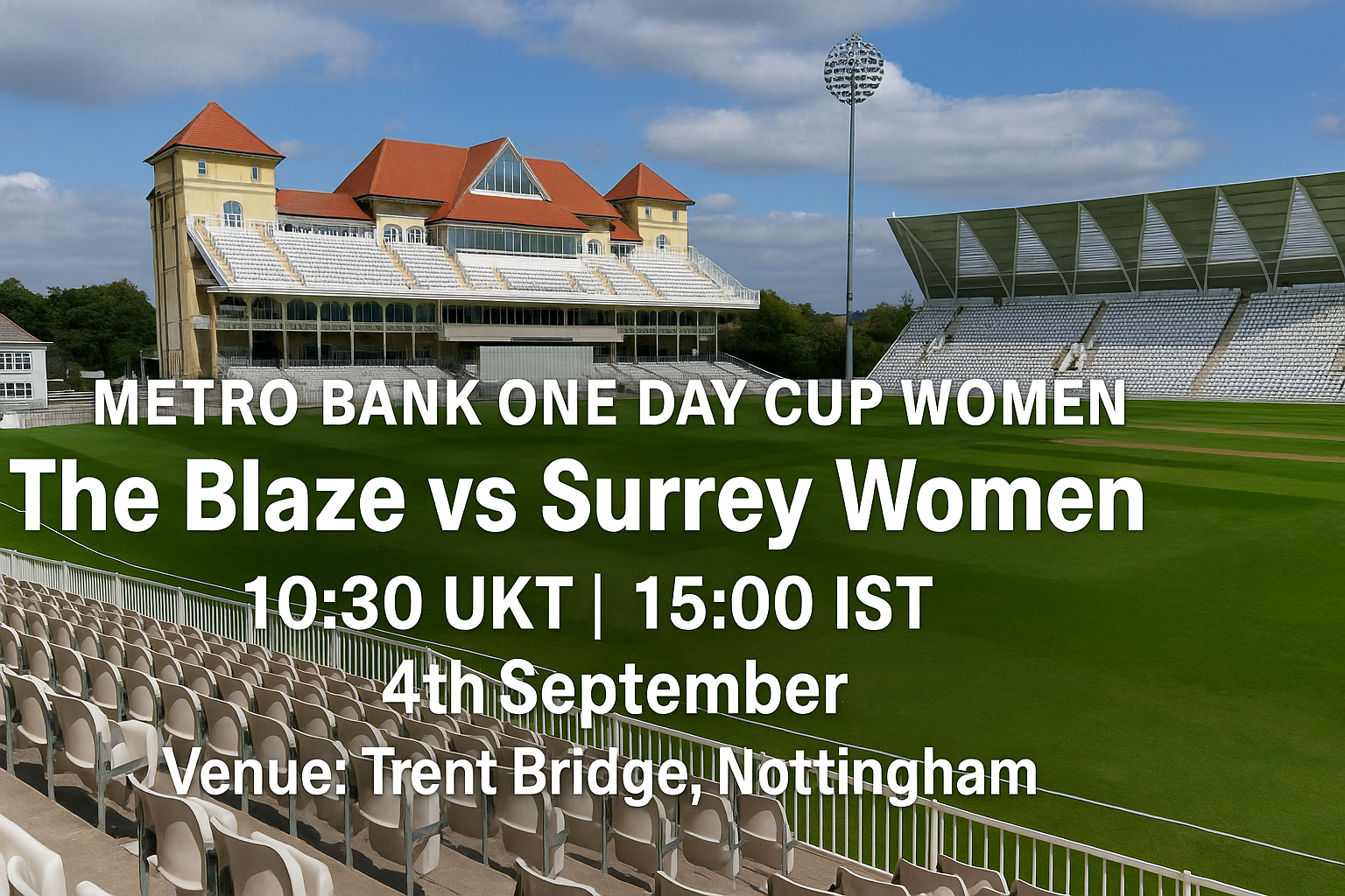 Read more about the article The Blaze v Surrey Women – 4 September – Preview & Prediction