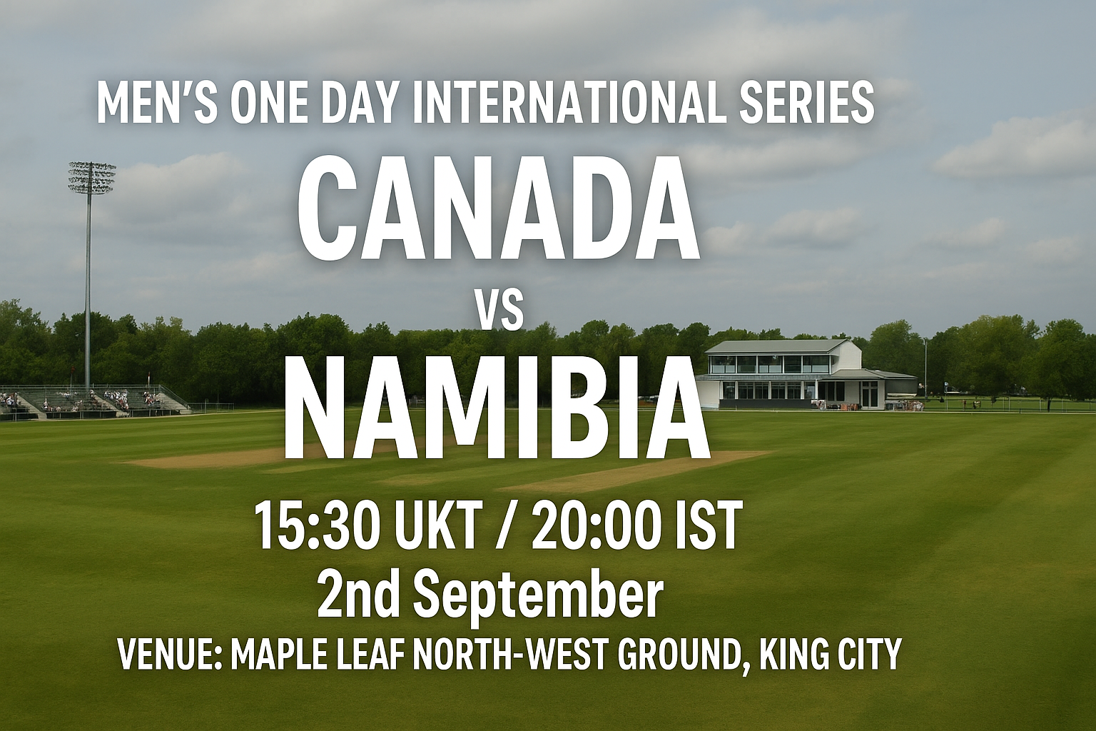 Read more about the article Canada v Namibia – 2 September – Preview & Prediction