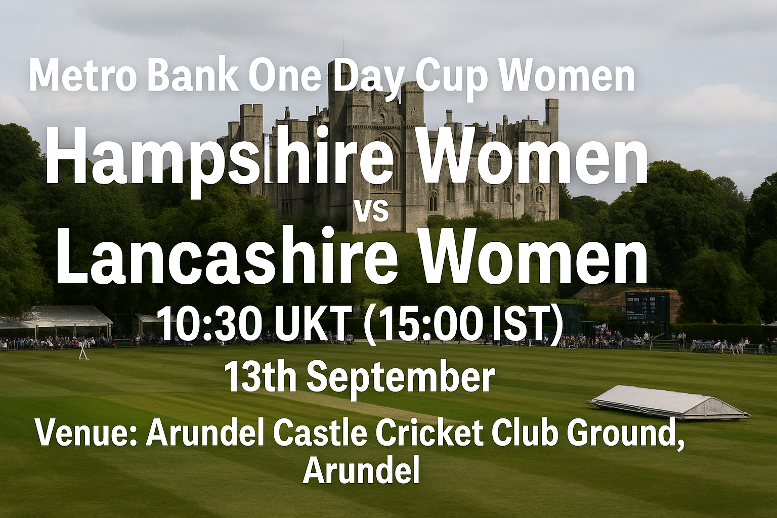 Read more about the article Hampshire Women v Lancashire Women – 13 September – Preview & Prediction