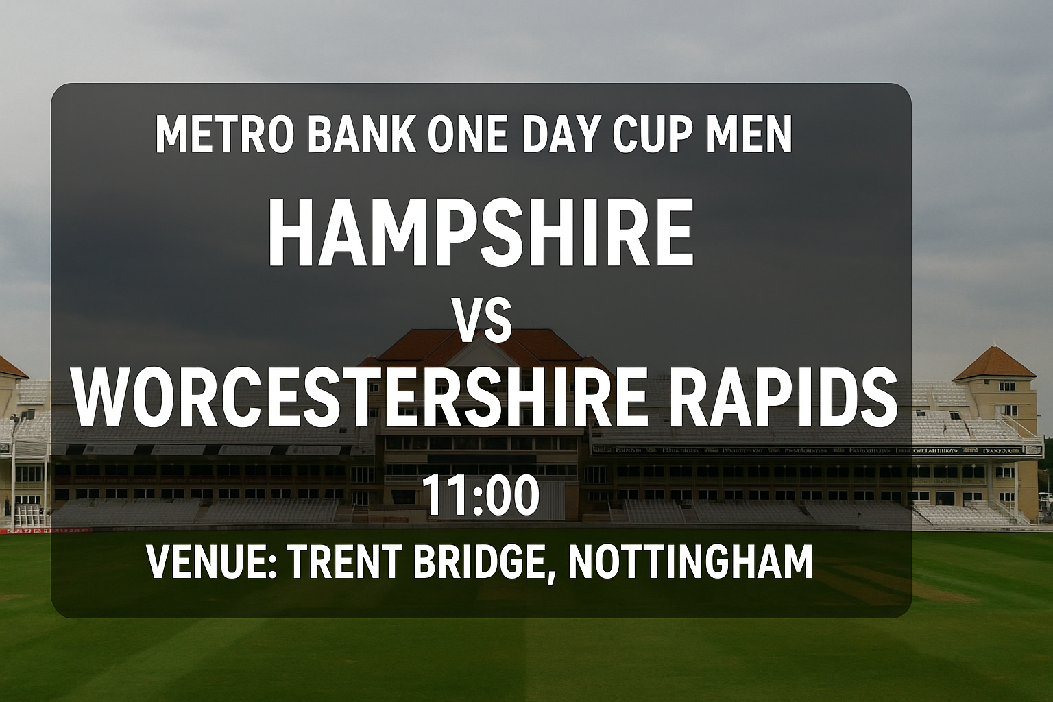 Read more about the article Hampshire v Worcestershire Rapids – 20 September – Preview & Prediction