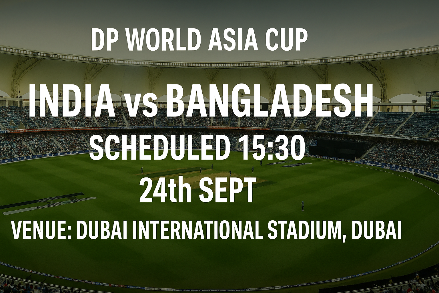 Read more about the article India v Bangladesh – 24 September – Preview & Prediction