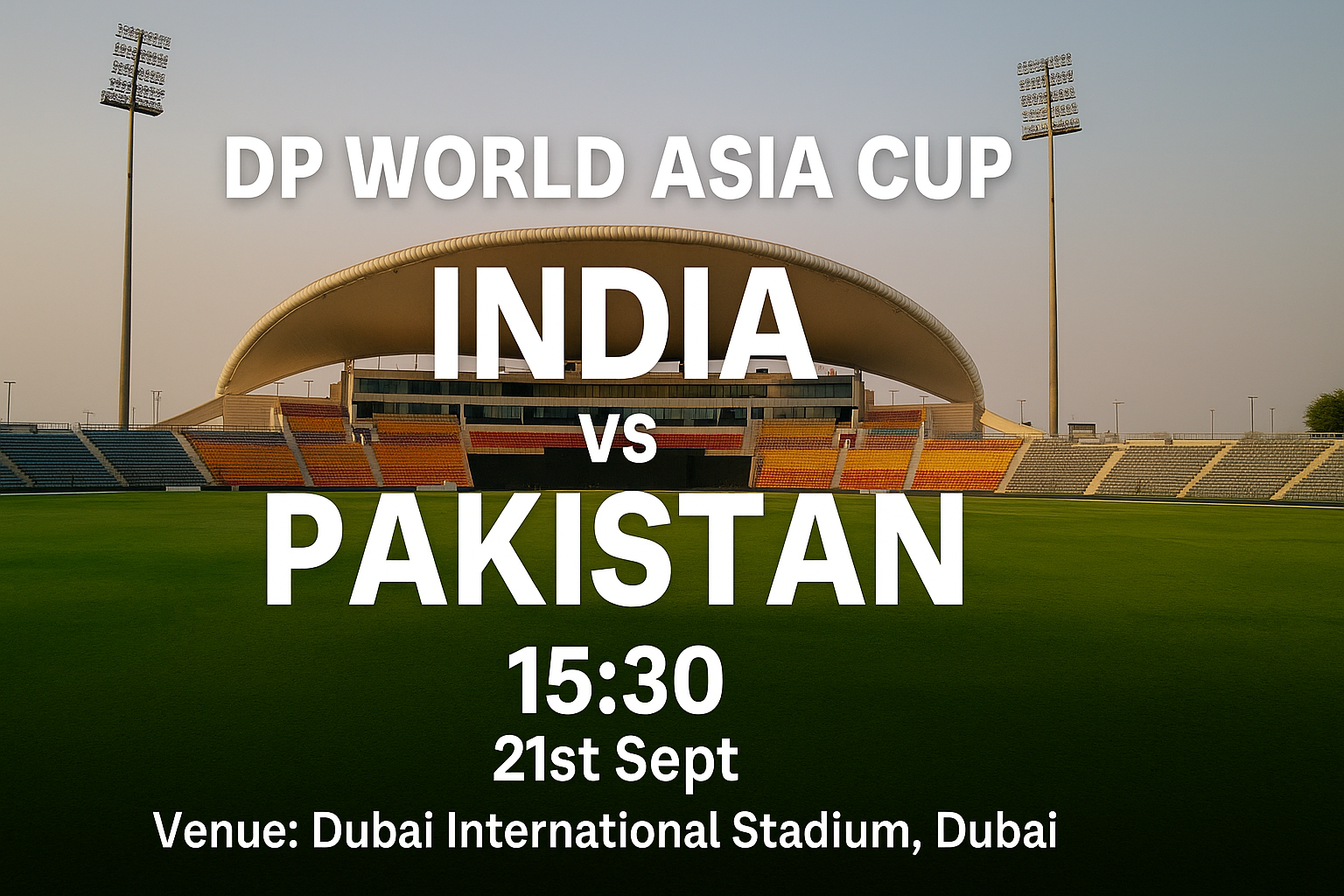 Read more about the article India v Pakistan – 21 September – Preview & Prediction