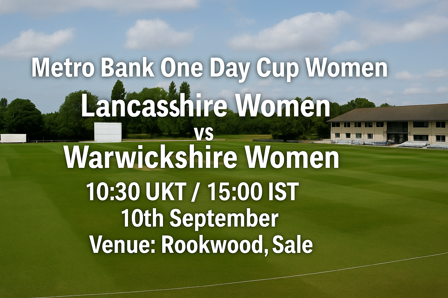 Read more about the article Lancashire Women v Warwickshire Women – 10 September – Preview & Prediction