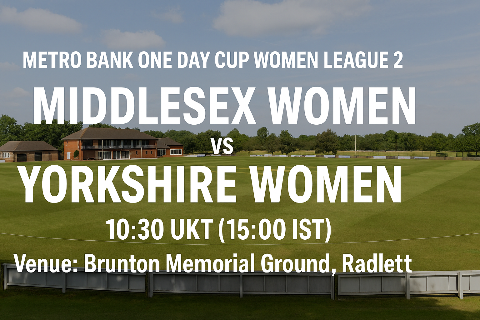 Read more about the article Middlesex Women v Yorkshire Women – 7 September – Preview & Prediction