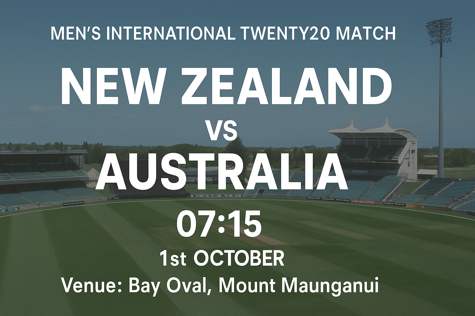 Read more about the article New Zealand v Australia – 1 October – Preview & Prediction