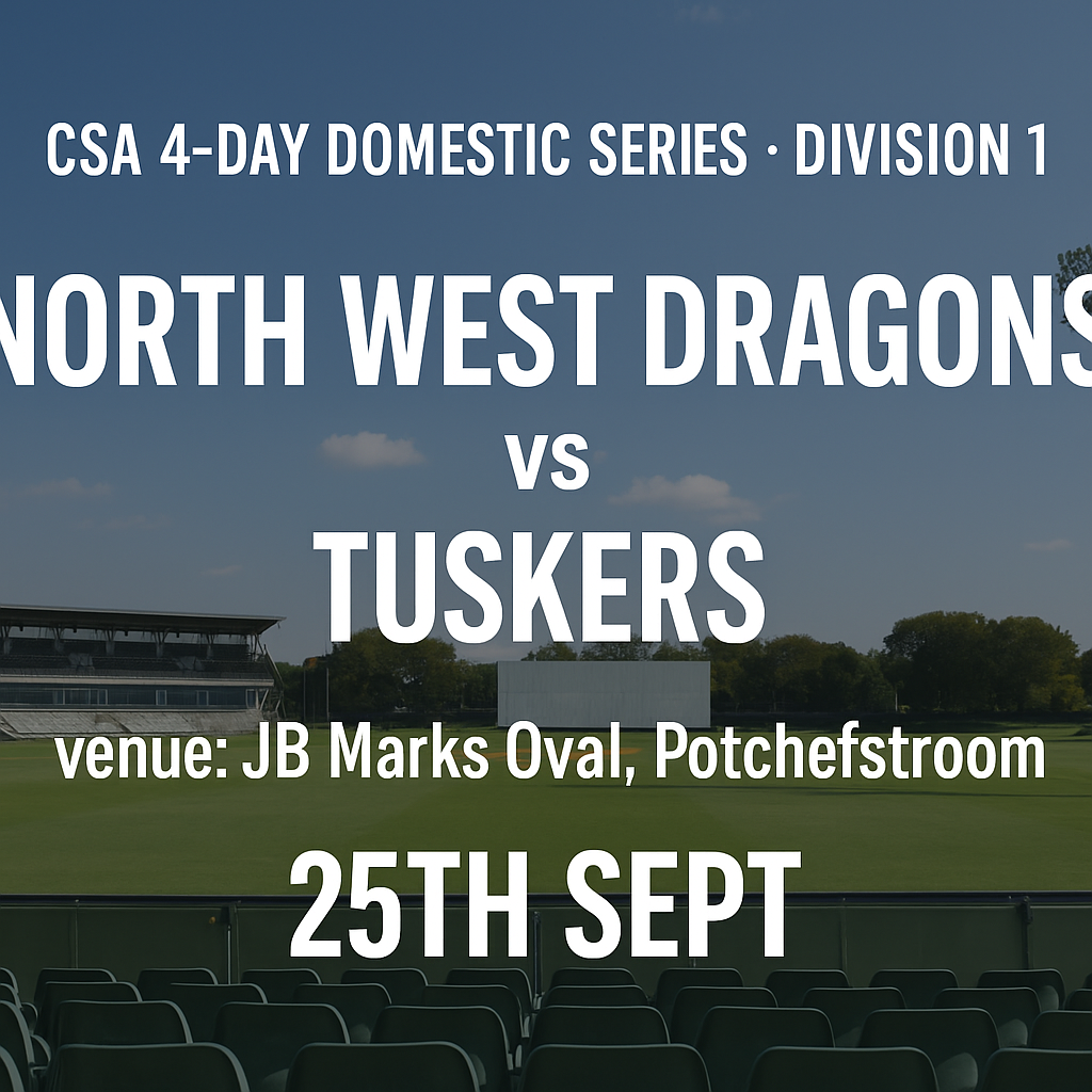 Read more about the article North West Dragons v Tuskers – 25 September – Preview & Prediction