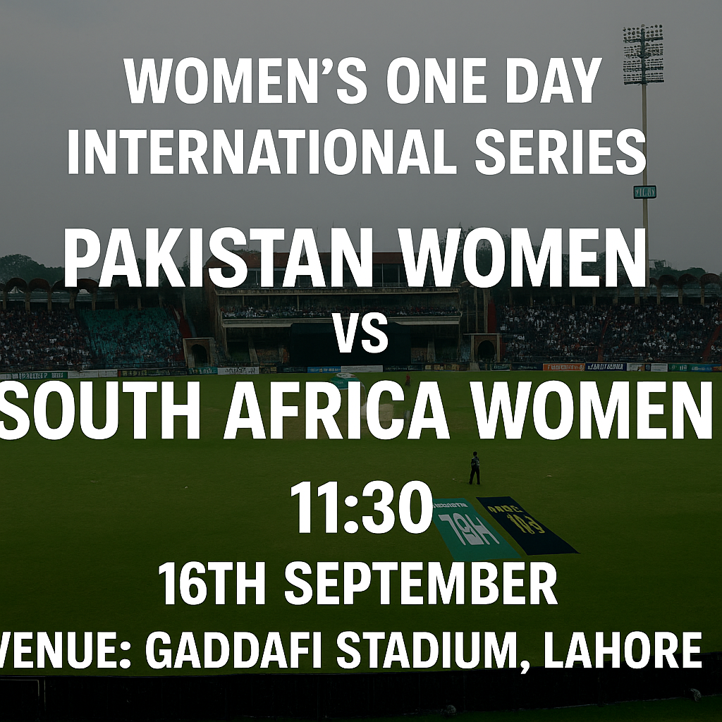 Read more about the article Pakistan Women v South Africa Women – 16 September – Preview & Prediction