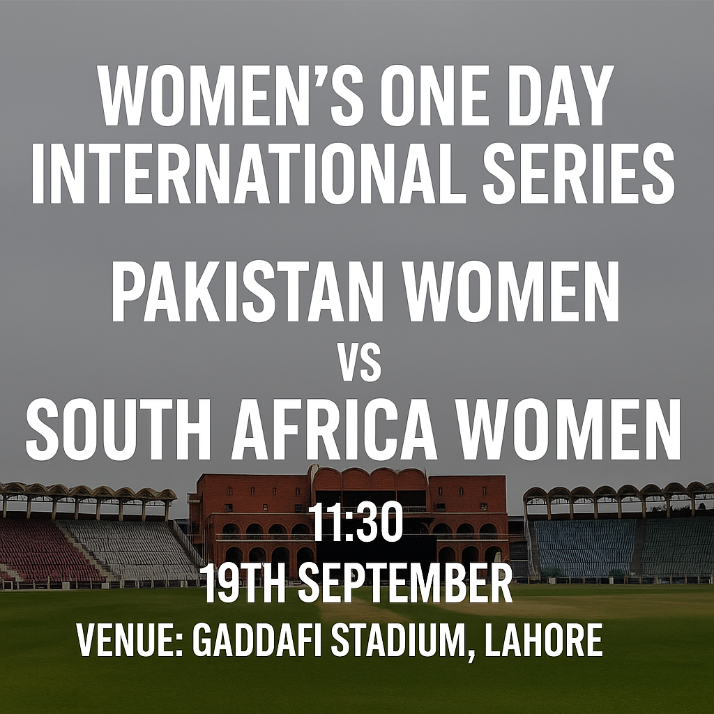 Read more about the article Pakistan Women v South Africa Women – 19 September – Preview & Prediction