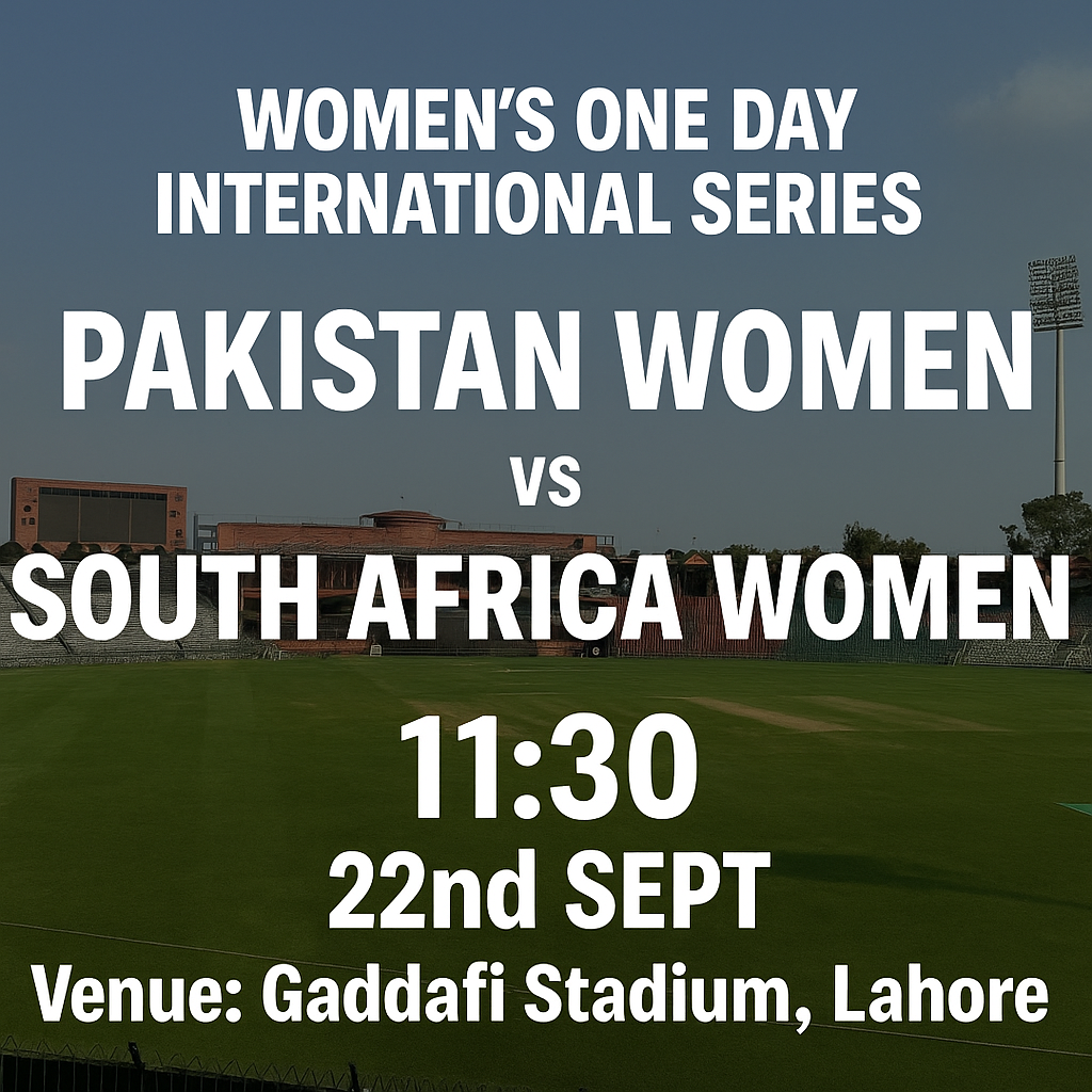 Read more about the article Pakistan Women v South Africa Women – 22 September – Preview & Prediction