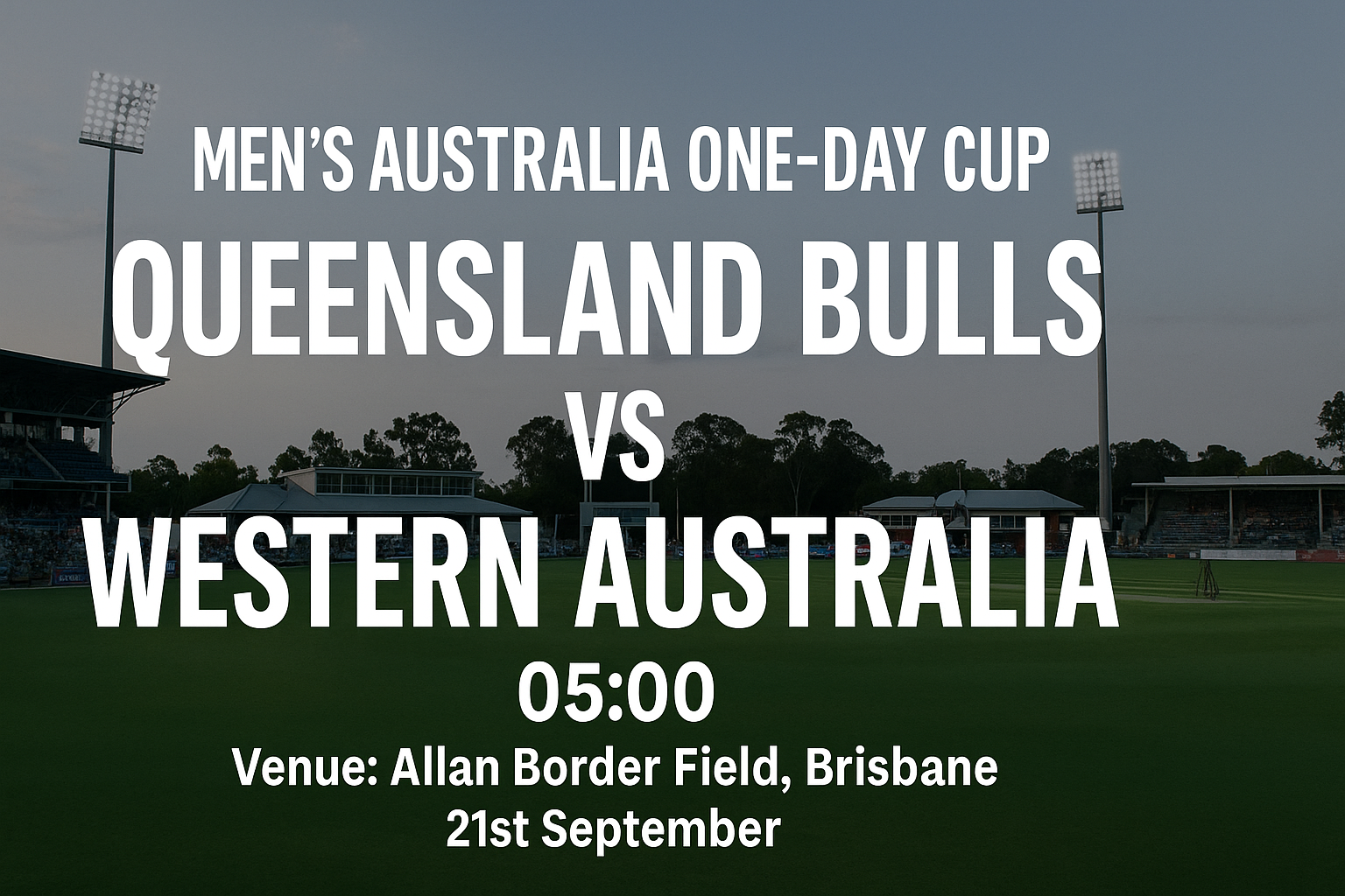 Read more about the article Queensland Bulls v Western Australia – 21 September – Preview & Prediction