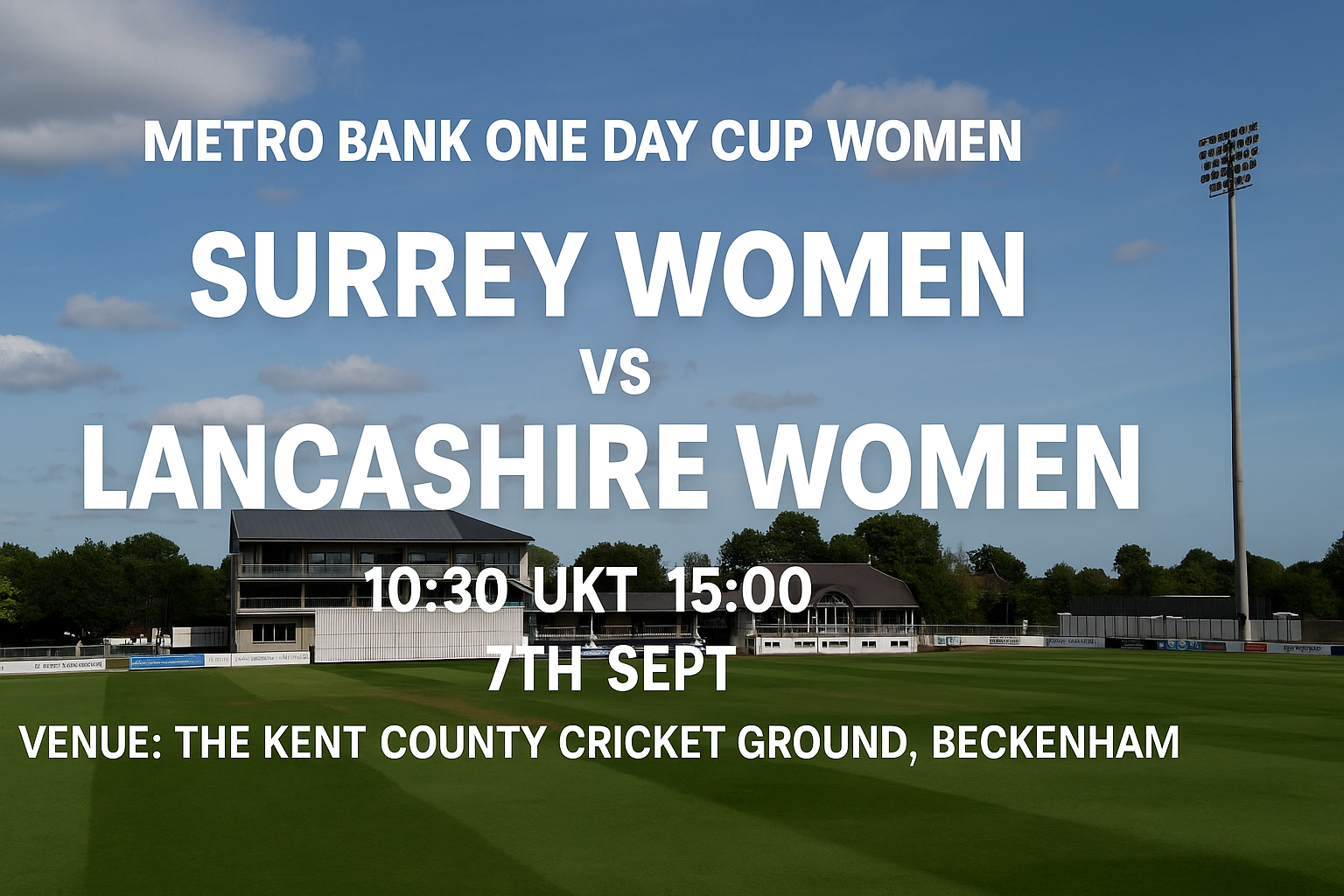 Read more about the article Surrey Women v Lancashire Women – 7 September – Preview & Prediction