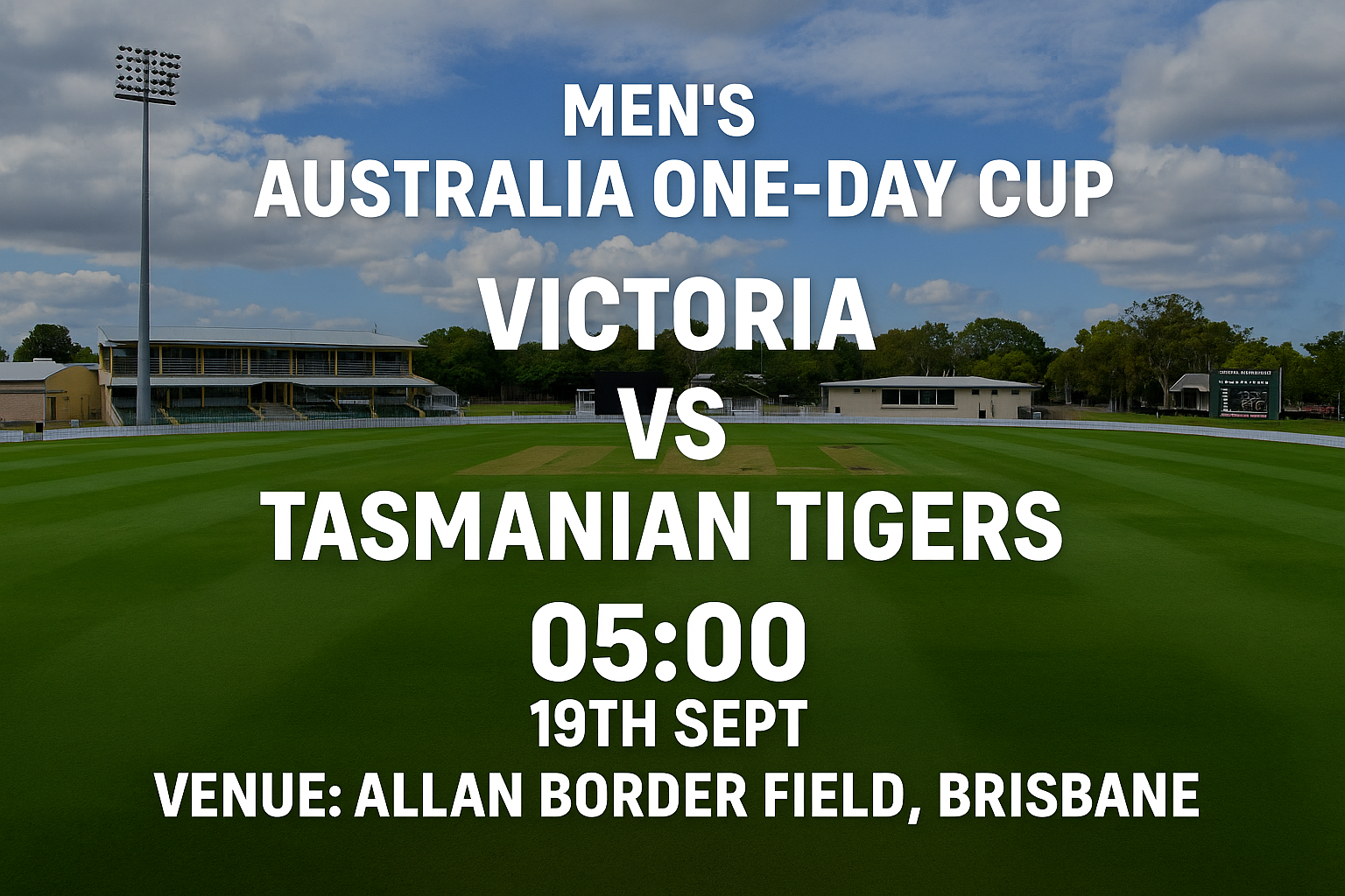 Read more about the article Victoria v Tasmanian Tigers – 19 September – Preview & Prediction