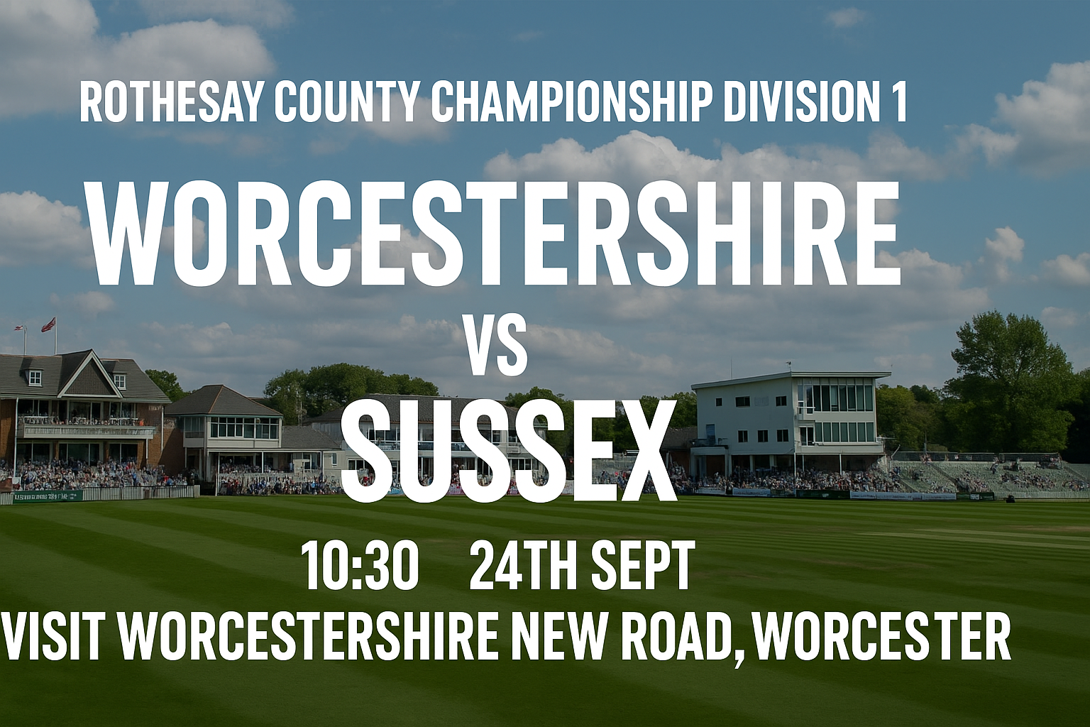 Read more about the article Worcestershire v Sussex – 24 September – Preview & Prediction