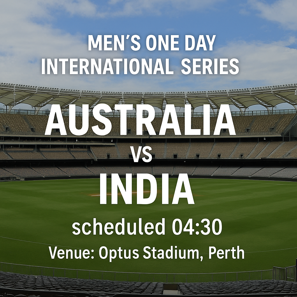 Read more about the article Australia v India – 19 October – Preview & Prediction
