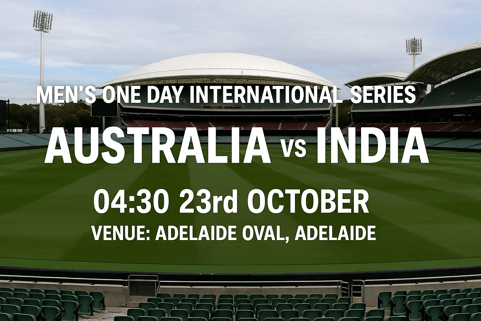 Read more about the article Australia v India – 23 October – Preview & Prediction