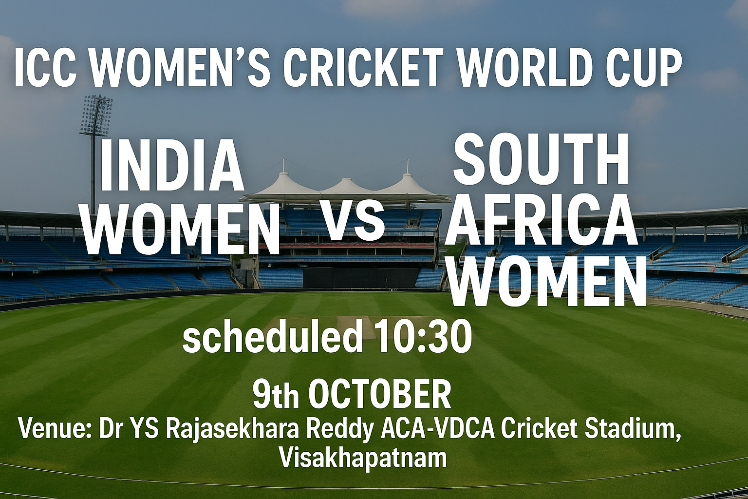 Read more about the article India Women v South Africa Women – 9 October – Preview & Prediction