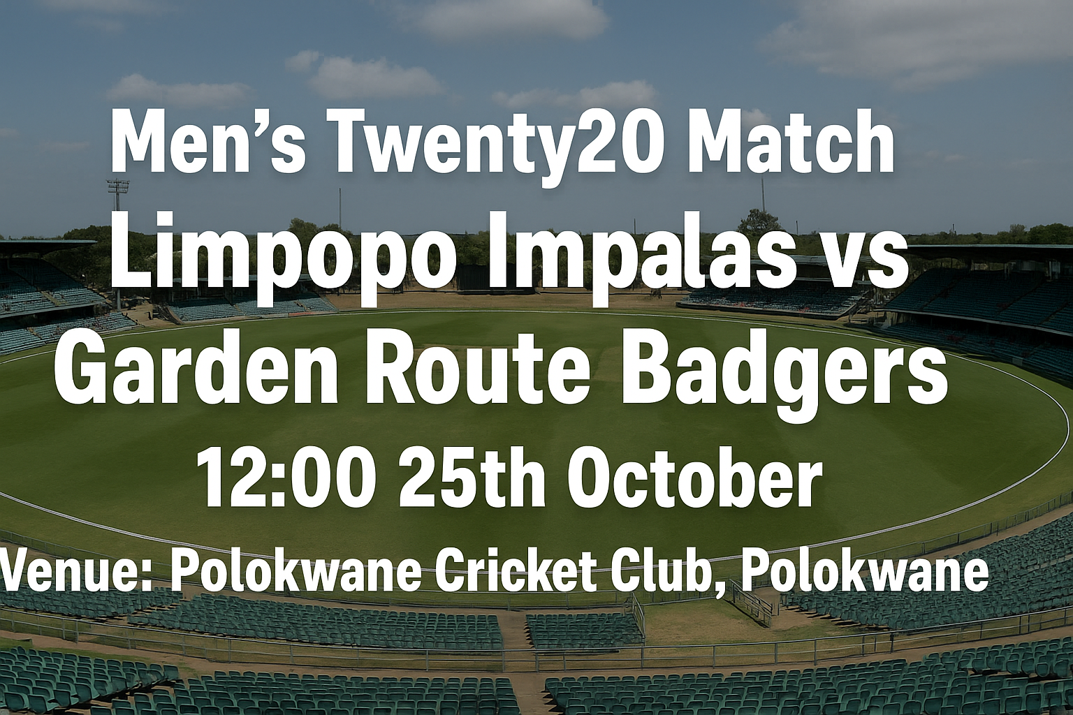 Read more about the article Limpopo Impalas v Garden Route Badgers – 25 October – Preview & Prediction