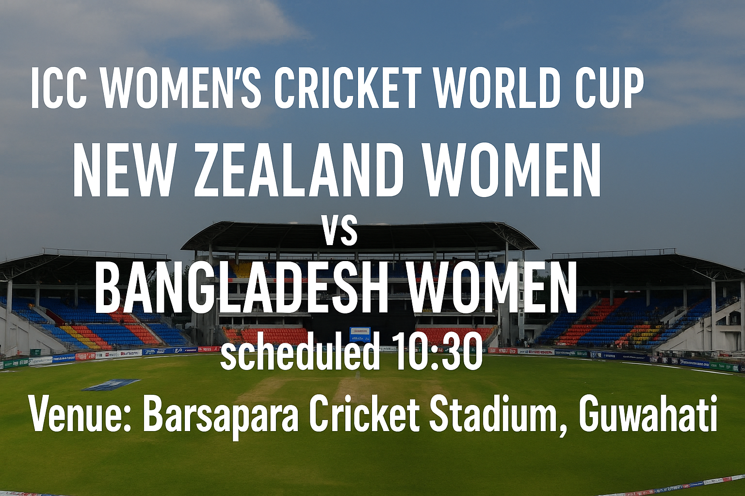 Read more about the article New Zealand Women v Bangladesh Women – 10 October – Preview & Prediction