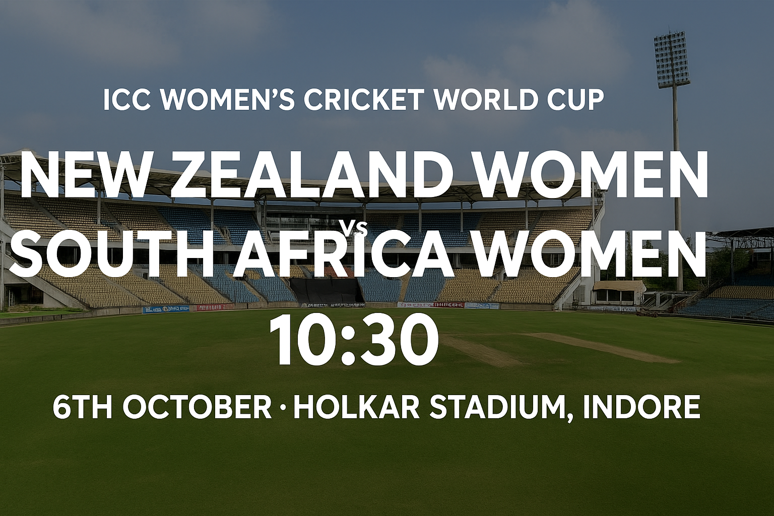 Read more about the article New Zealand Women v South Africa Women – 6 October – Preview & Prediction