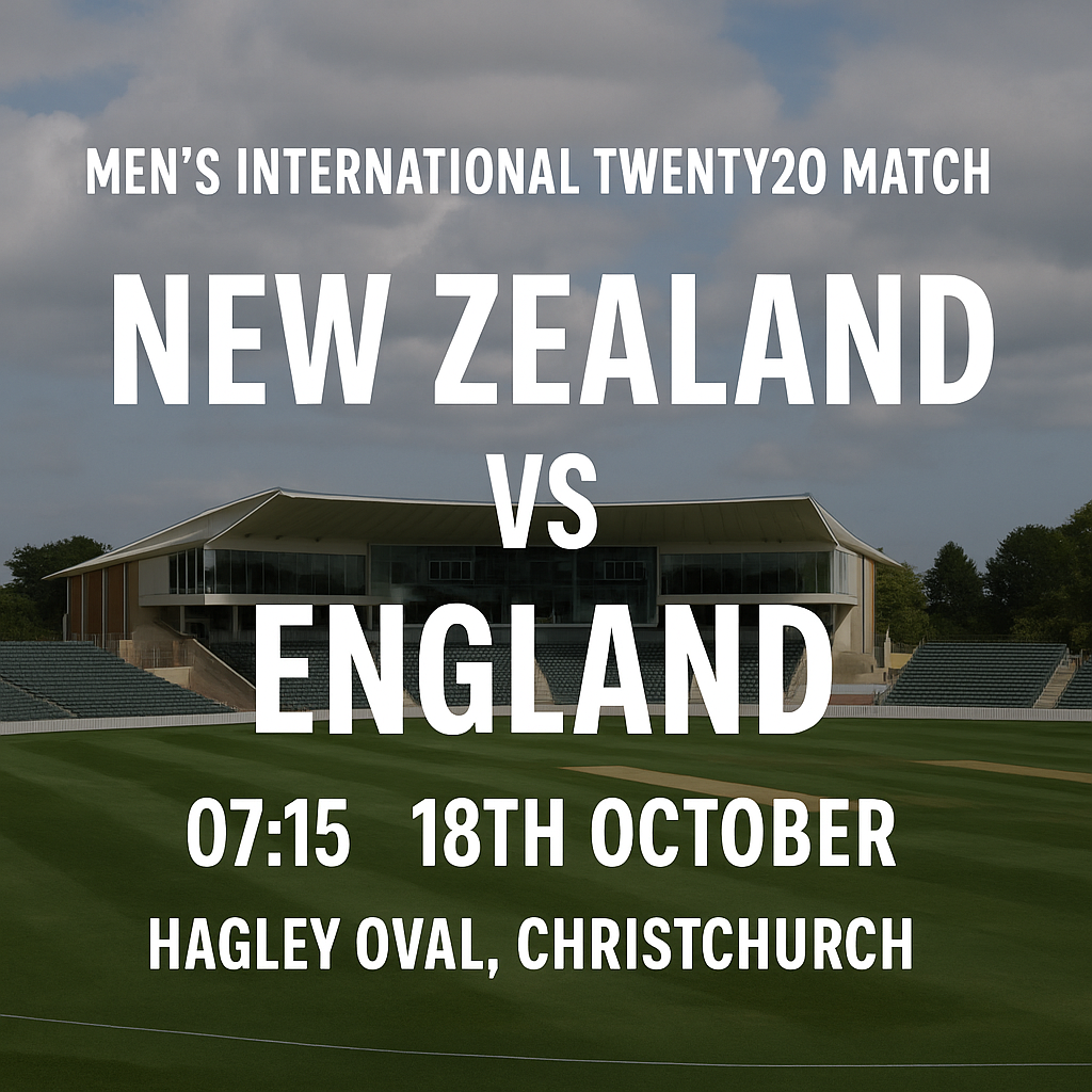 Read more about the article New Zealand v England – 18 October – Preview & Prediction