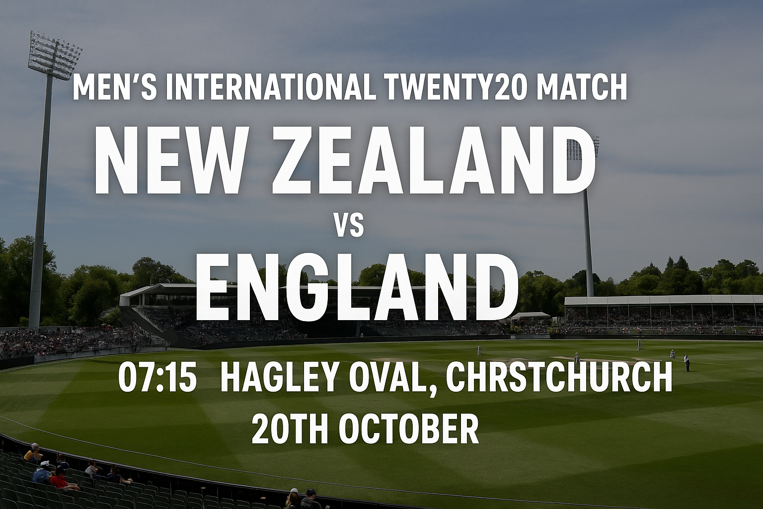 Read more about the article New Zealand v England – 20 October – Preview & Prediction