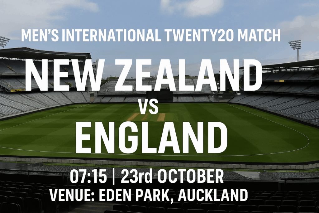 New Zealand vs England T20 Preview