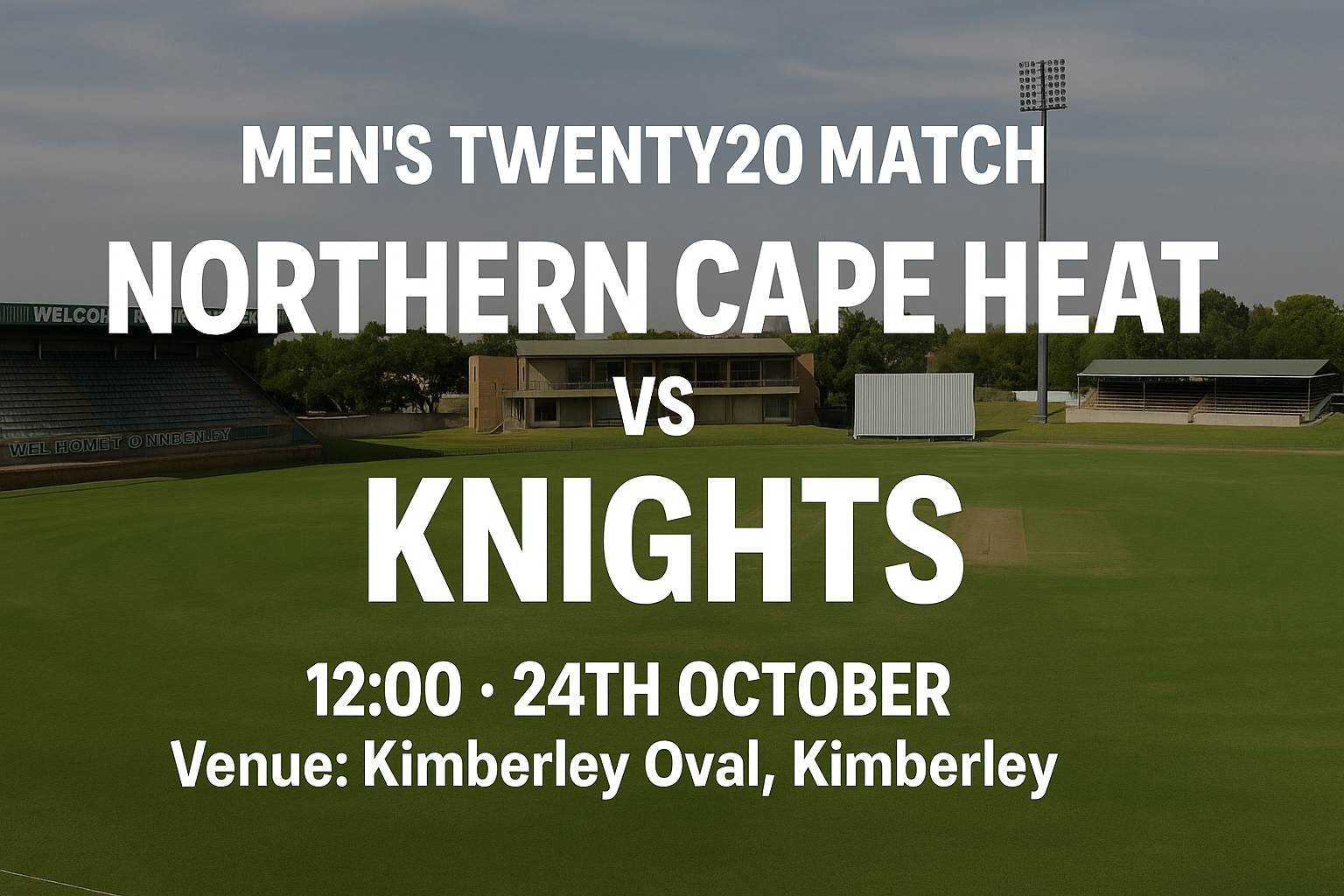Read more about the article Northern Cape Heat v Knights – 24 October – Preview & Prediction