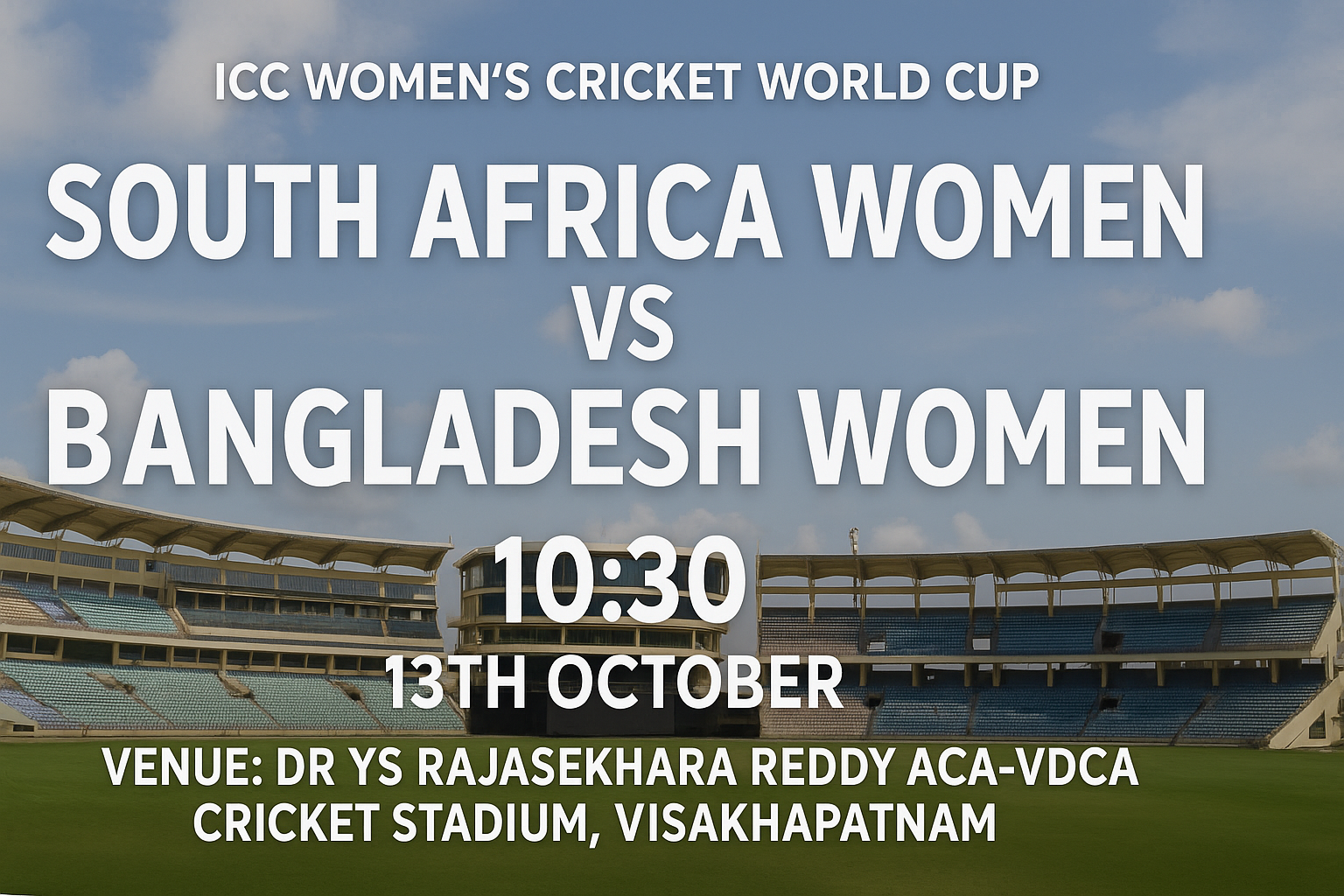 Read more about the article South Africa Women v Bangladesh Women – 13 October – Preview & Prediction
