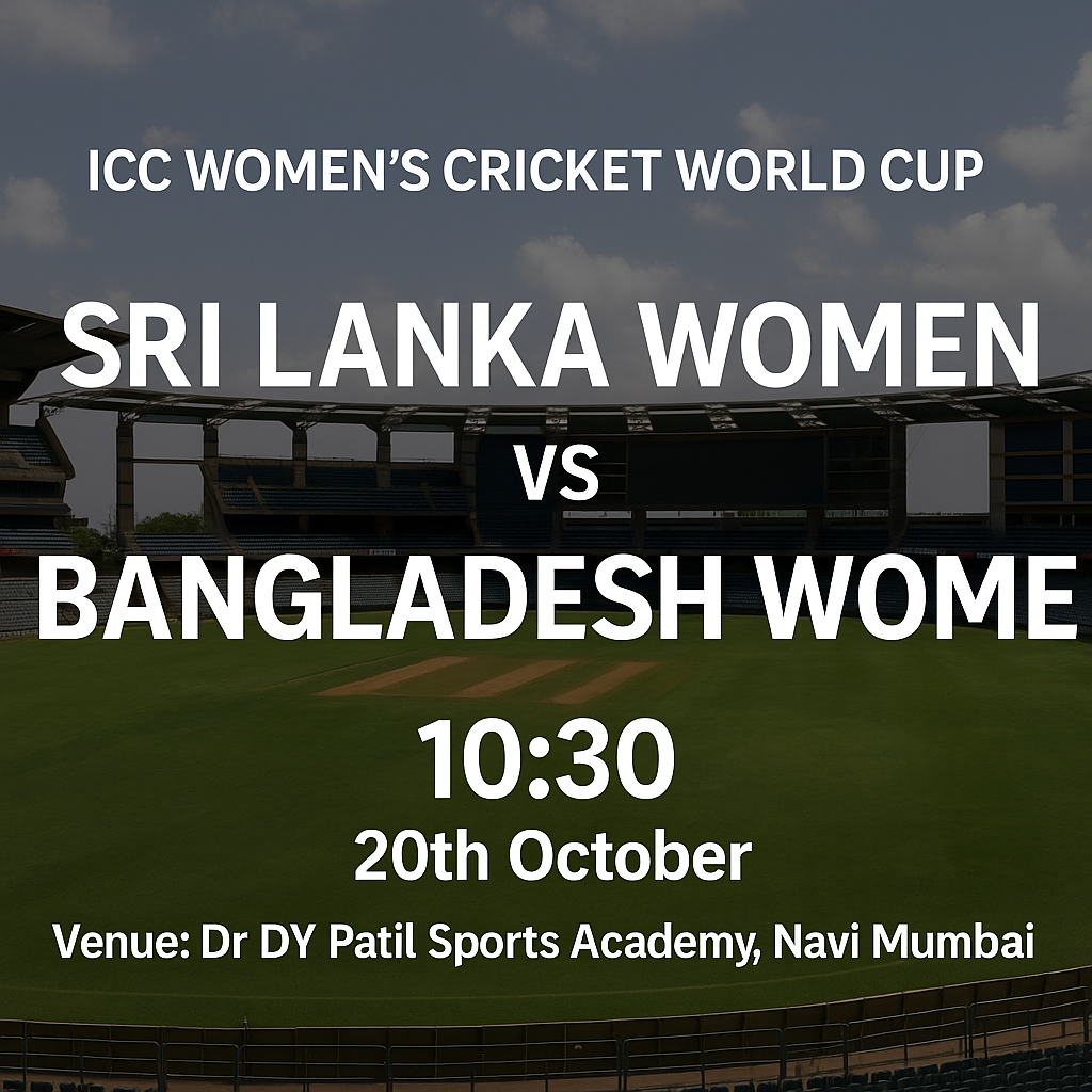 Read more about the article Sri Lanka Women v Bangladesh Women – 20 October – Preview & Prediction