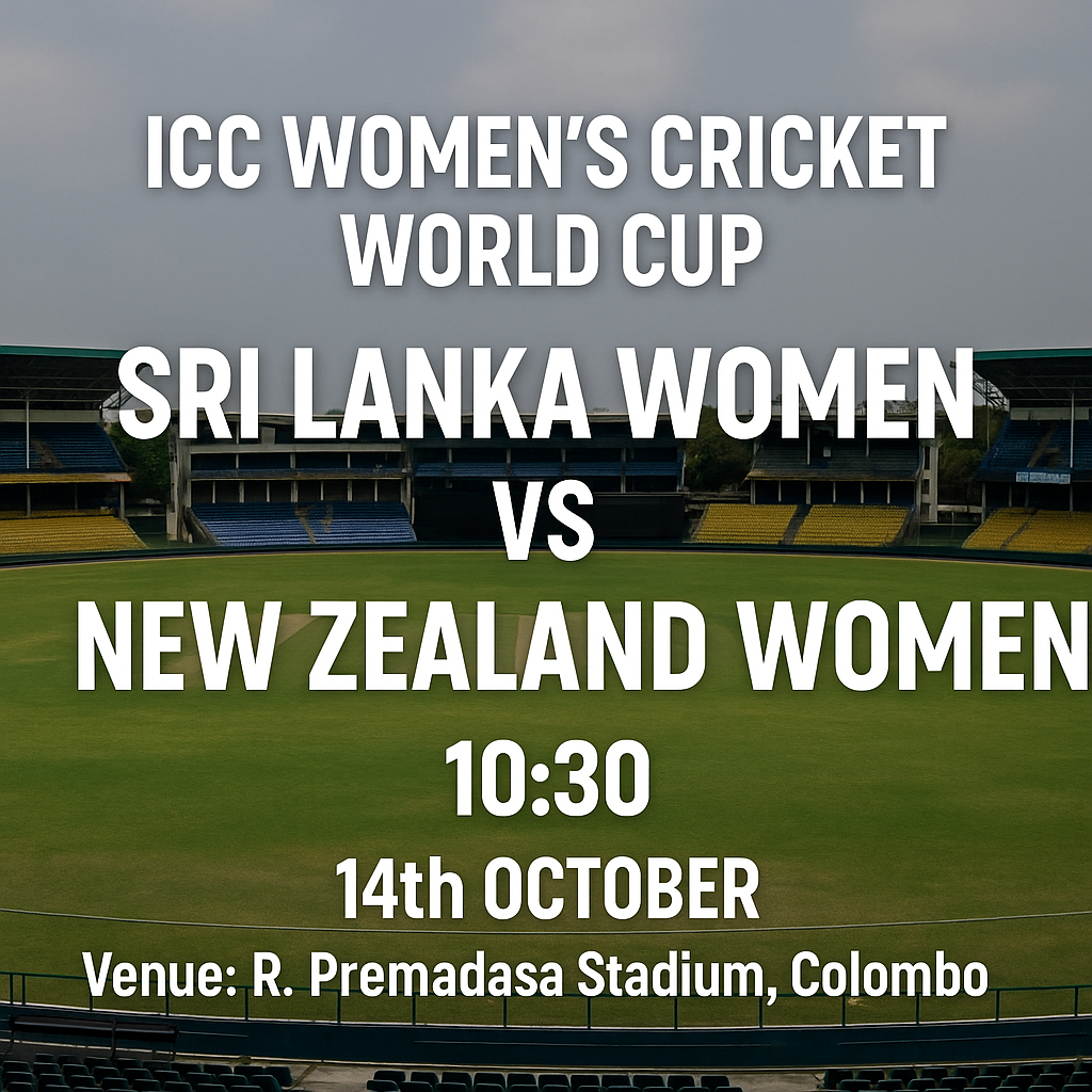 Read more about the article Sri Lanka Women v New Zealand Women – 14 October – Preview & Prediction
