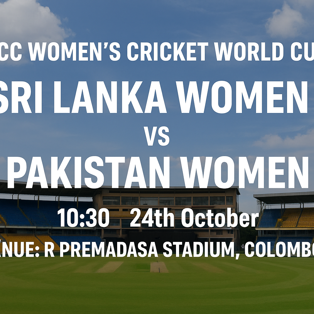 Read more about the article Sri Lanka Women v Pakistan Women – 24 October – Preview & Prediction