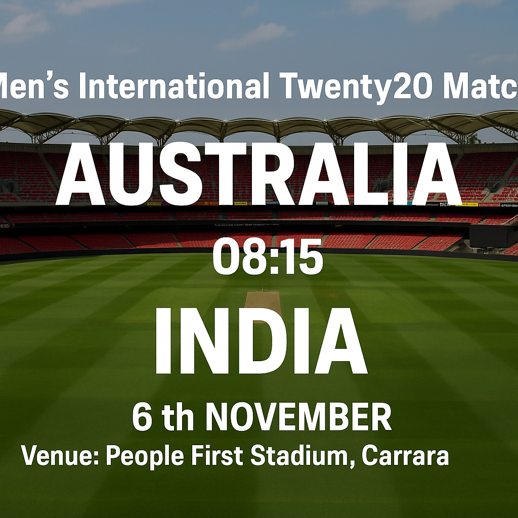 Read more about the article Australia v India – 6 November – Preview & Prediction