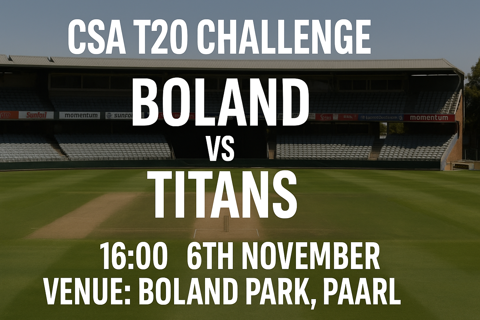 Read more about the article Boland v Titans – 6 November – Preview & Prediction