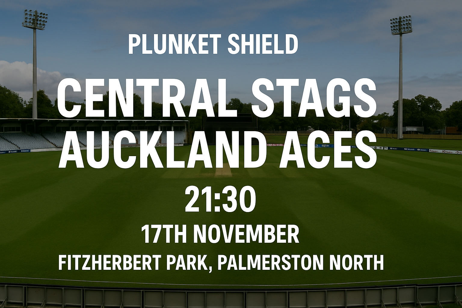 Read more about the article Central Stags v Auckland Aces – 17 November – Preview & Prediction