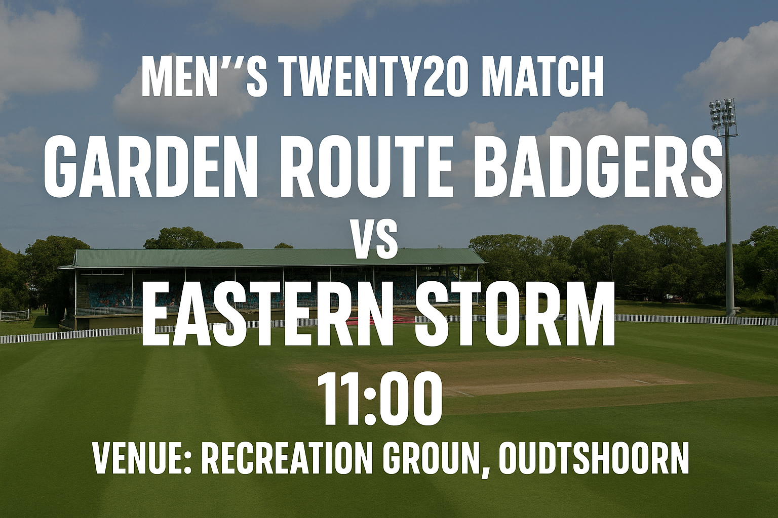 Read more about the article Garden Route Badgers v Eastern Storm – 12 November – Preview & Prediction
