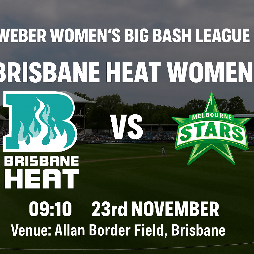 Read more about the article Brisbane Heat Women v Melbourne Stars Women – 23 November – Preview & Prediction