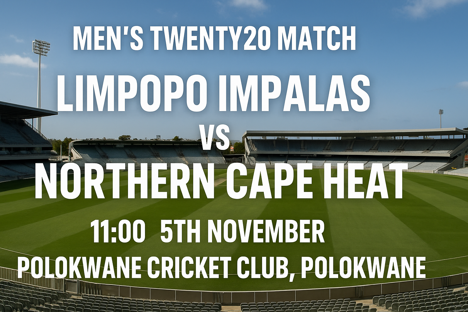 Read more about the article Limpopo Impalas v Northern Cape Heat – 5 November – Preview & Prediction