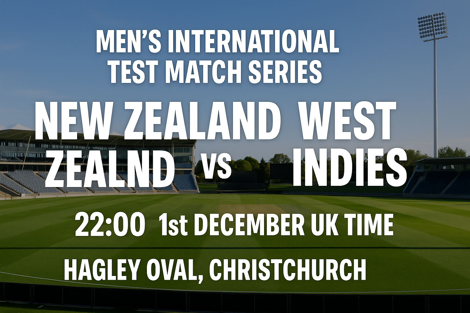 Read more about the article New Zealand v West Indies – 1 December – Preview & Prediction