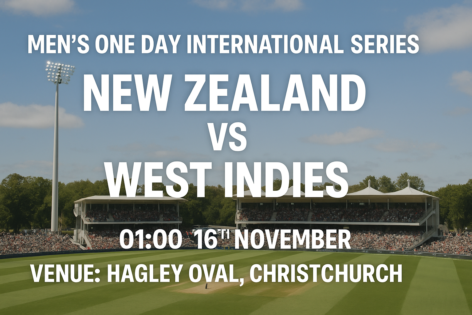 Read more about the article New Zealand v West Indies – 16 November – Preview & Prediction